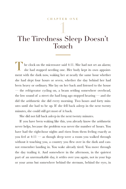 A chapter opening with drop cap